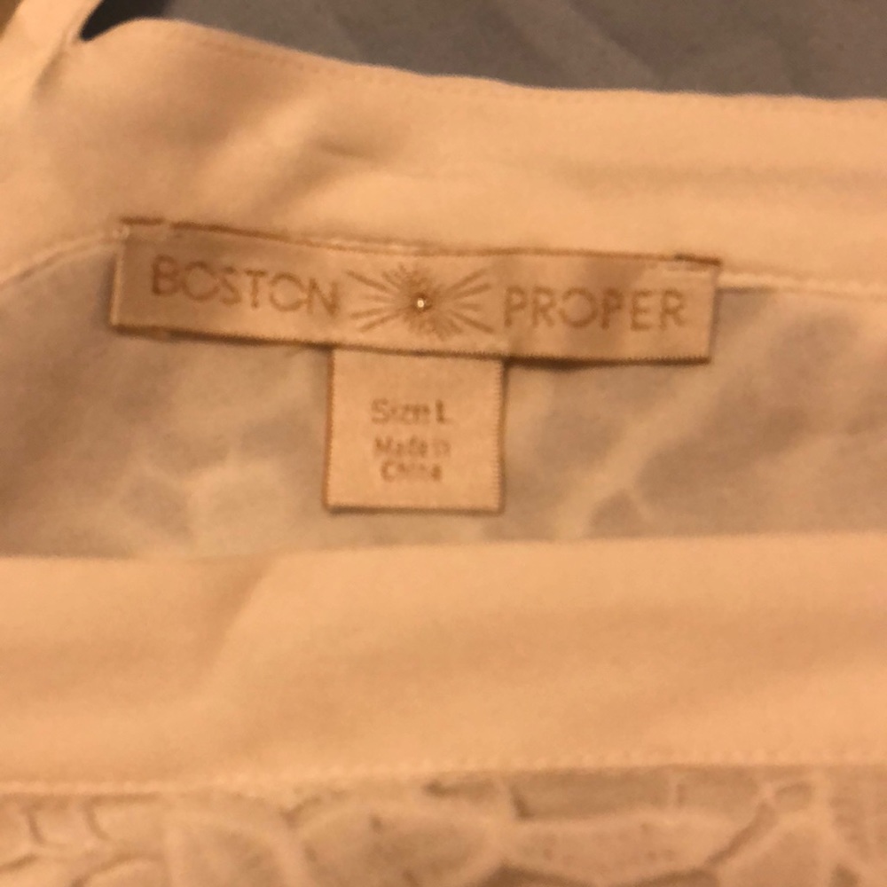 Boston Proper. NWOT v-neck swimsuit cover.